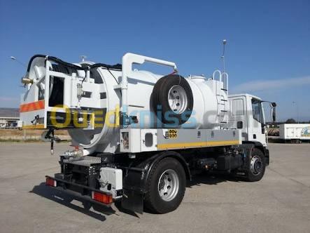 Camion Débouchoure D'assainissement curage vidange 