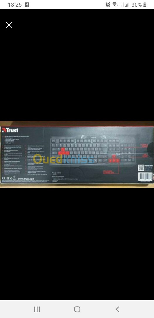 Clavier + Souris Trust ZIVA