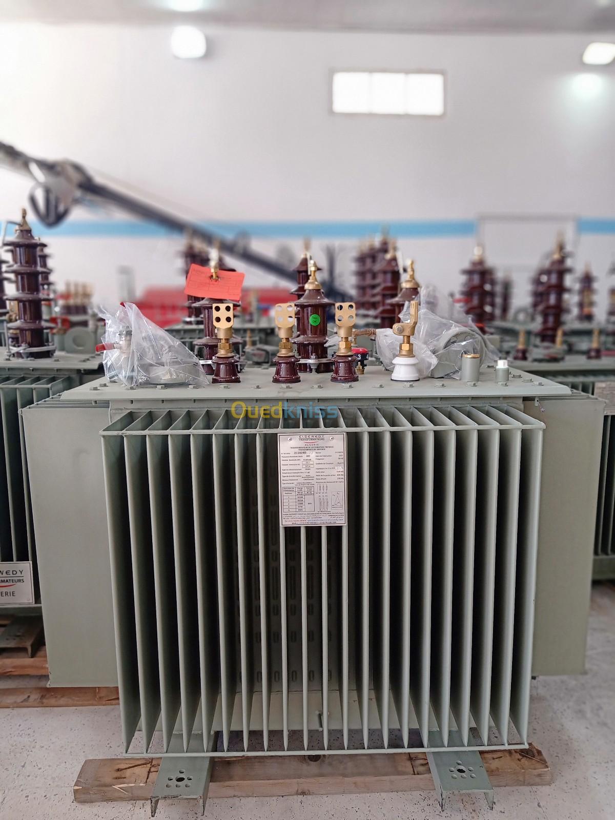 POSTE TRANSFORMATEURS 100 KVA / 30 KV