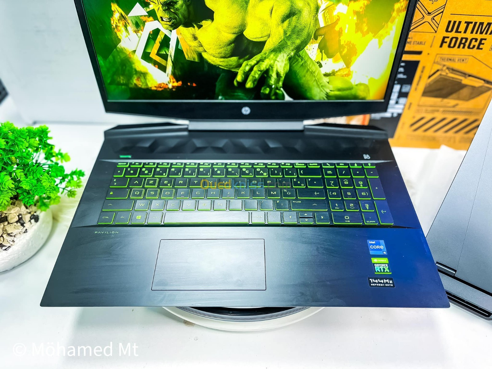 HP PAVILION GAMING 17 /INTEL I5 -11300H /ram 08gb /disk 512gb ssd/nvidia RTX 3050TI/ecran 17.3 144hz