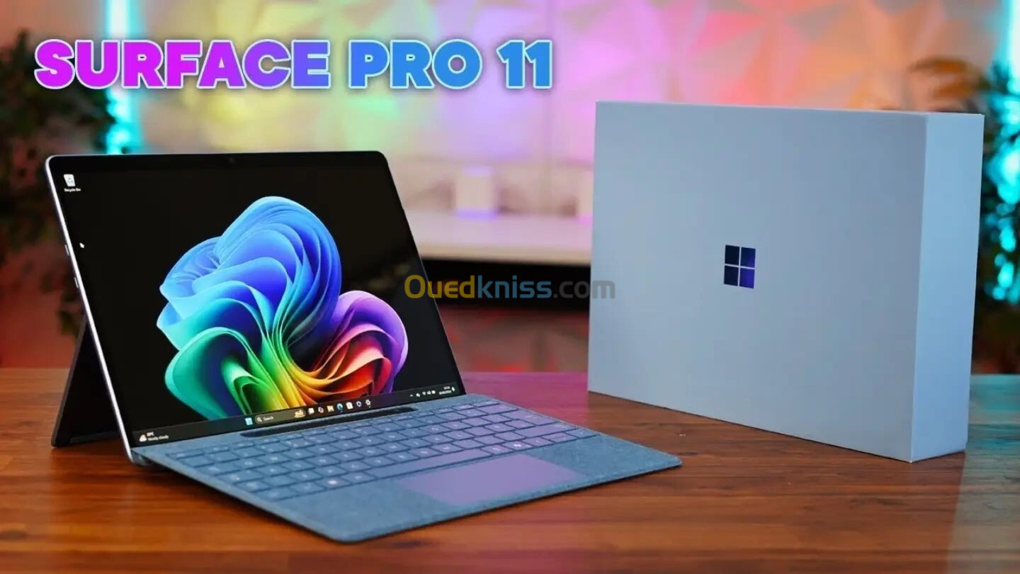 MICROSOFT SURFACE PRO 11 PLATINUM  2024 /Snapdragon X Plus C10/RAM 16GB/256GB SSD/OLED 3K 