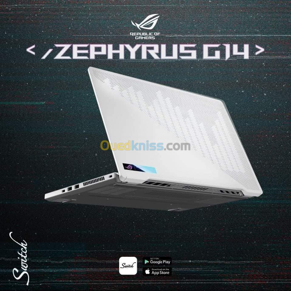 ASUS ZEPHURUS G14/RYZEN 9-5900HS 5GHZ/RAM 16GB /1TB SSD/RTX 3060 6GB/ECRAN 14 POUCE 144HZ