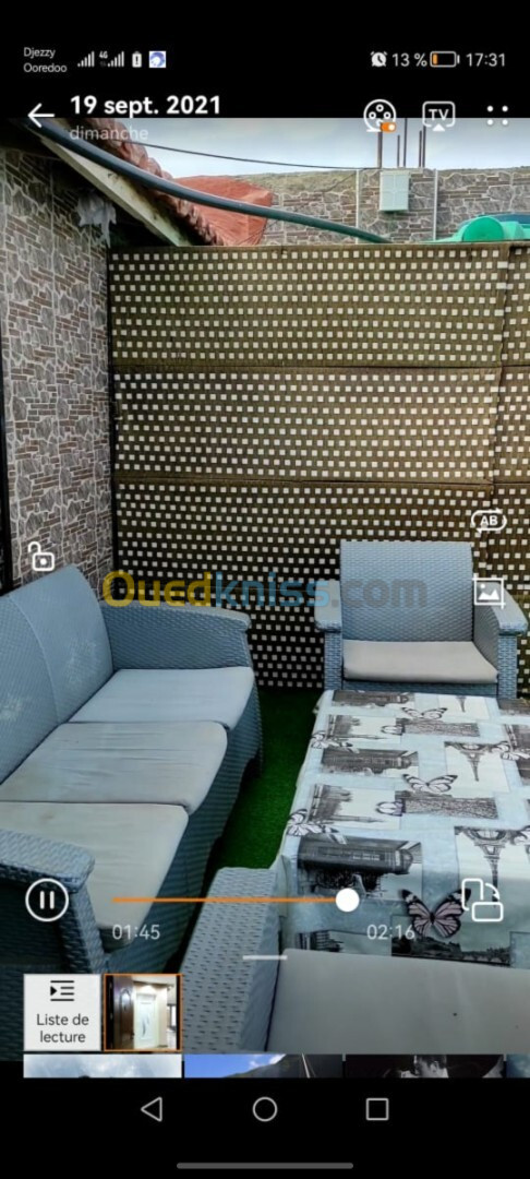 Vente Appartement F3 Tizi Ouzou Tigzirt