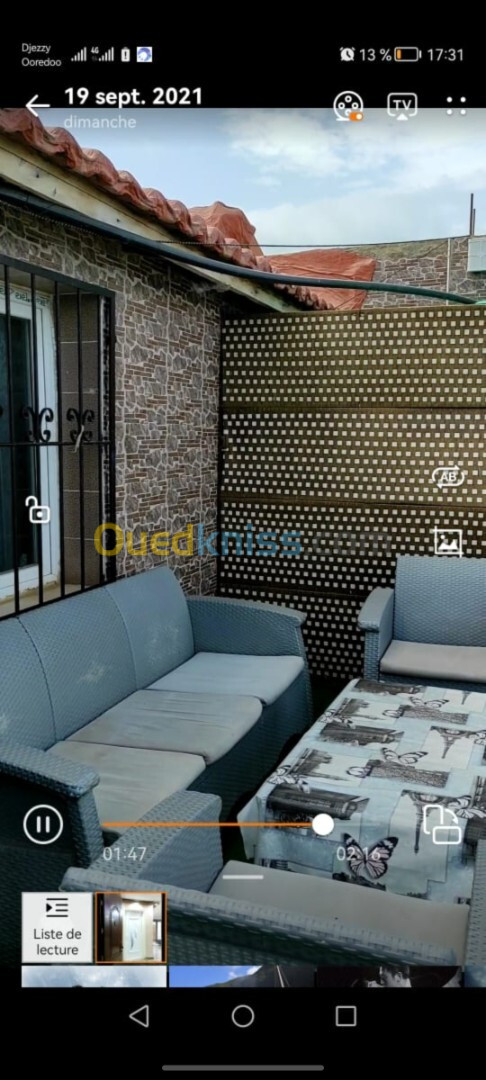 Vente Appartement F3 Tizi Ouzou Tigzirt