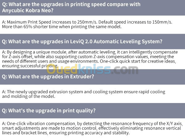 Imprimante 3d printer anycubic Kobra 2 neo