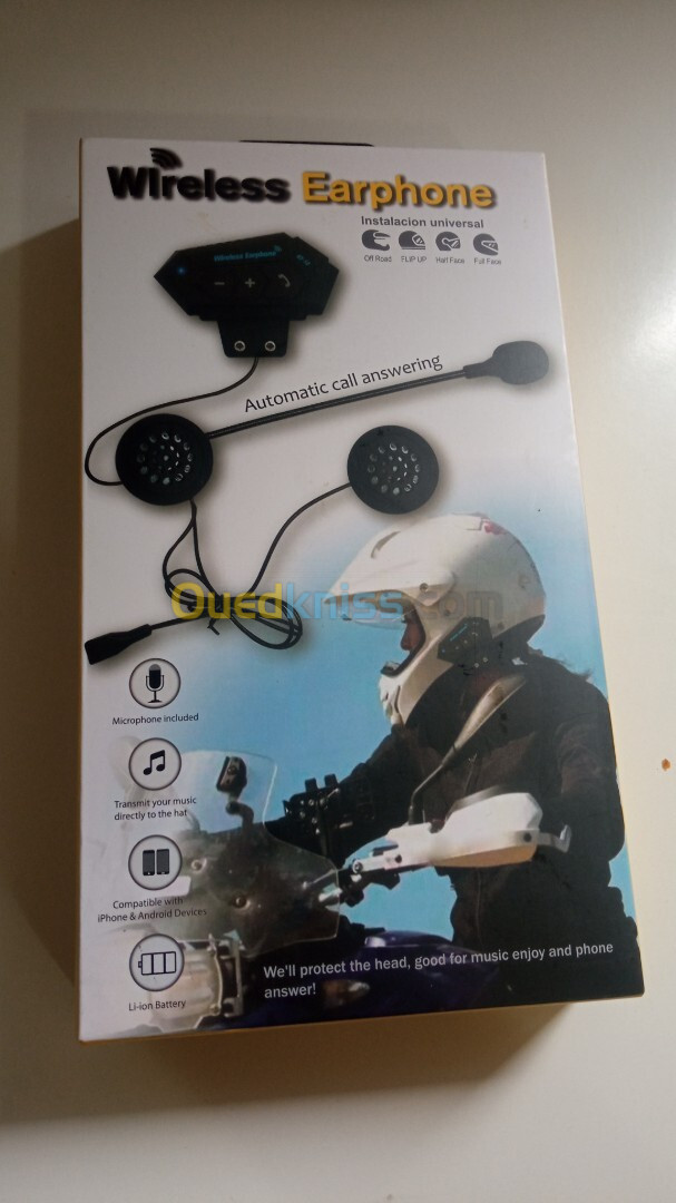 Bluetooth casque moto BT-12 