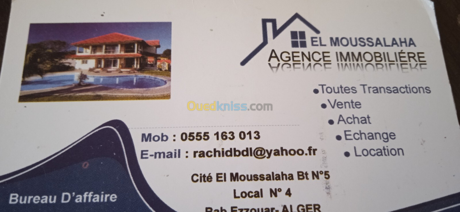 Vente Appartement F3 Alger Bab ezzouar