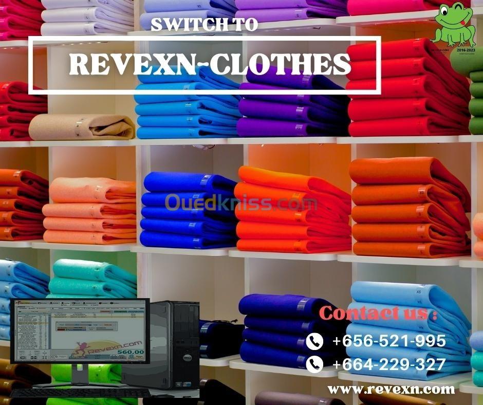 Logiciel REVEXN-CLOTHES ( gestion commercial) 