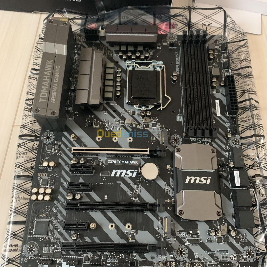 I5 8600K + MSI Z370 Tomahawk