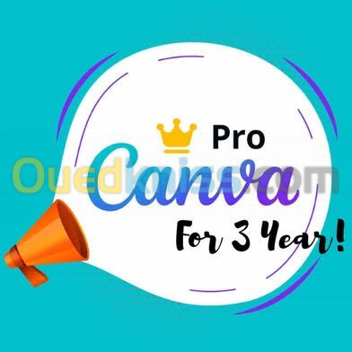 Canva pro 3 ans 