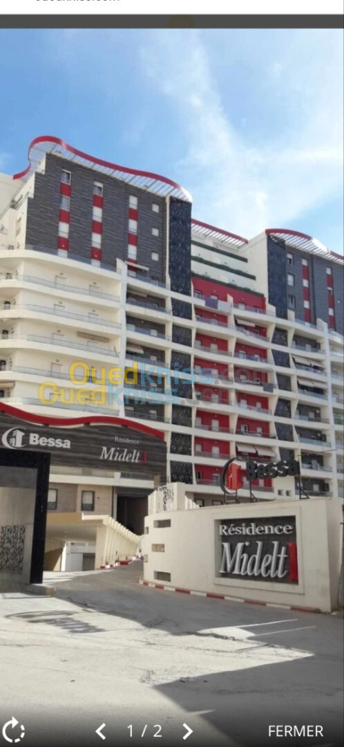 Location Appartement F2 Alger Ouled fayet