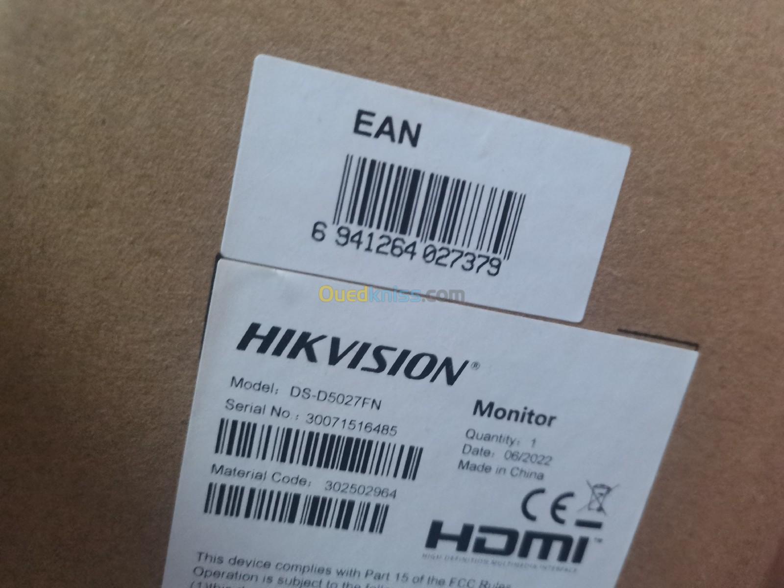 Écran Hikvision 27 pouces 