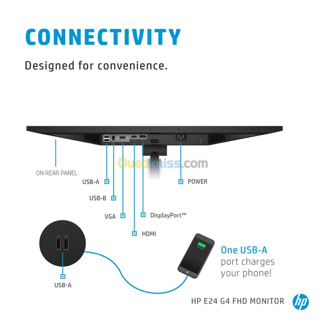ECRAN HP e24mg4 TYPE C