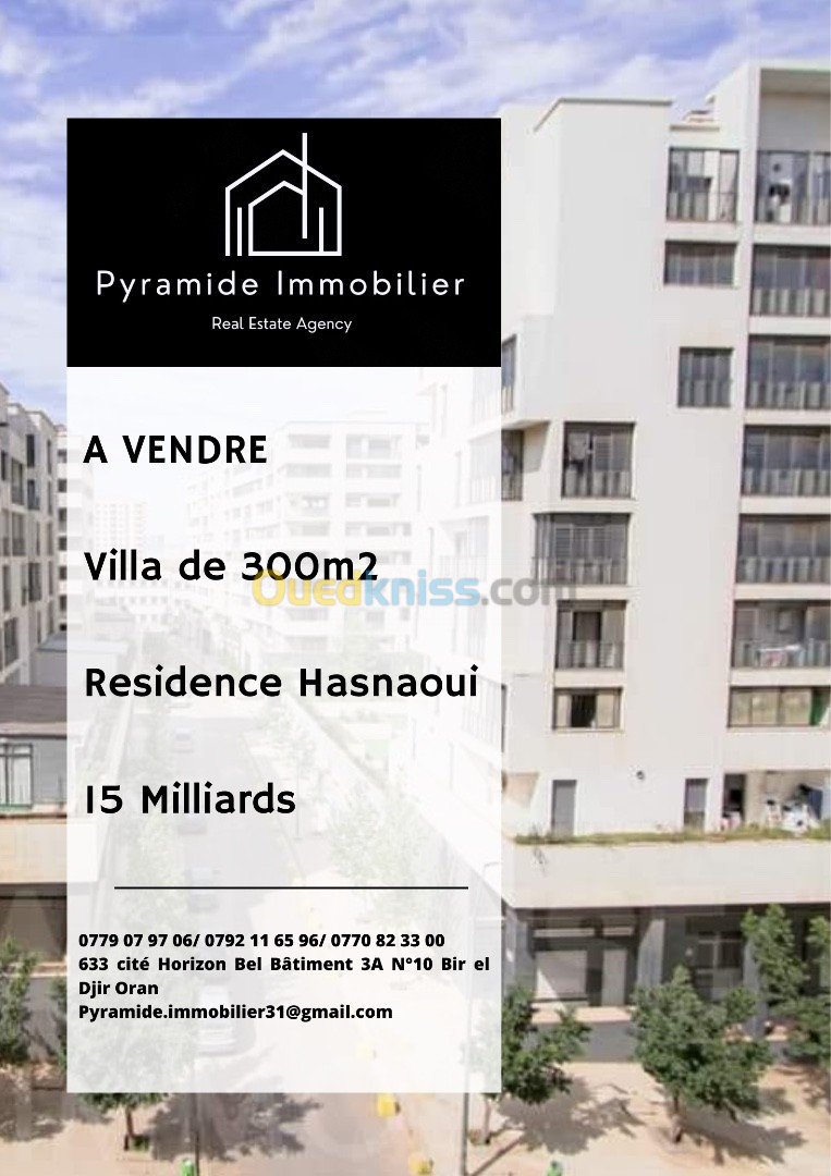 Vente Villa Oran Bir el djir