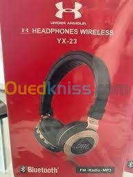 CASQUE BLUETOOTH JBL YX-23 TELEPHONIQUE+ MICROPHONE+ FM RADIO+ MP3