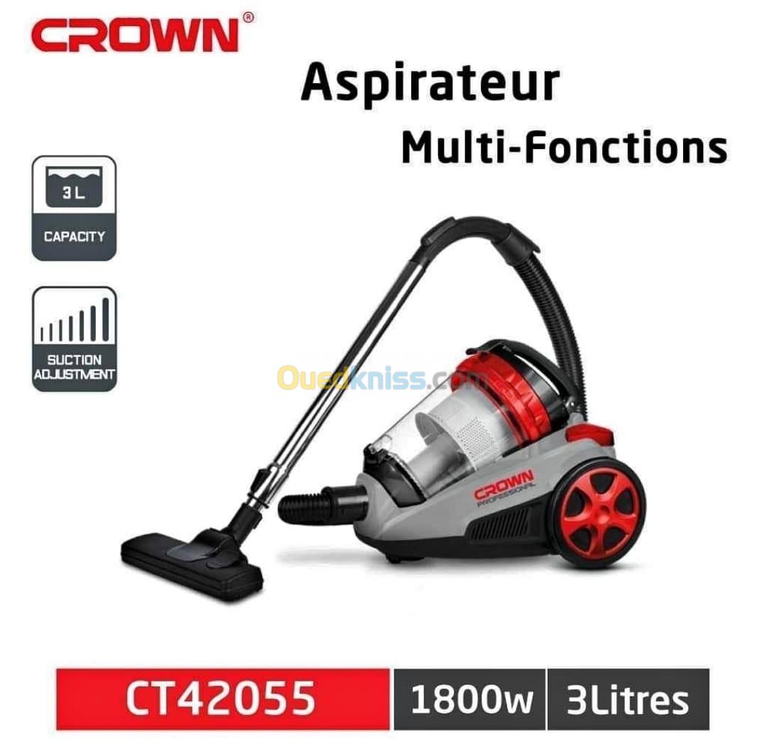 Aspirateur crown 1800 watt