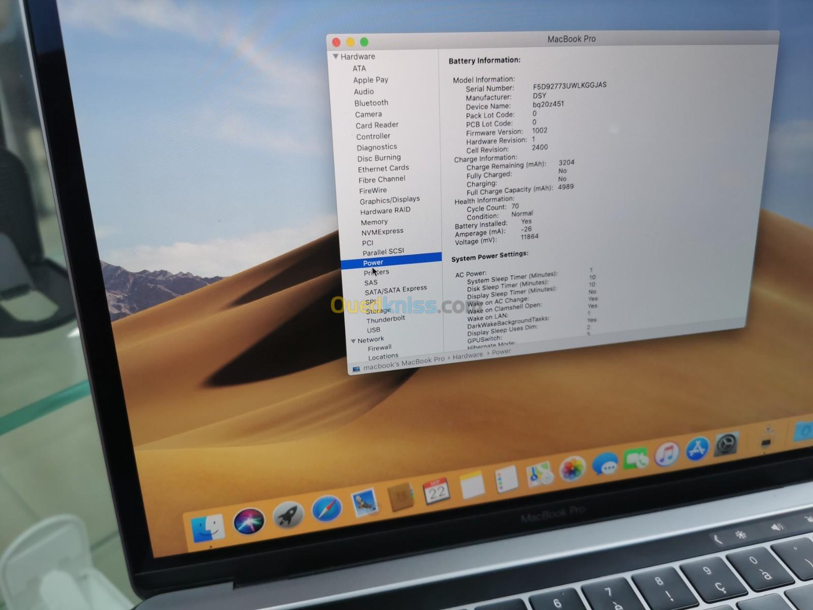 Macbook pro 2019 tochbar 