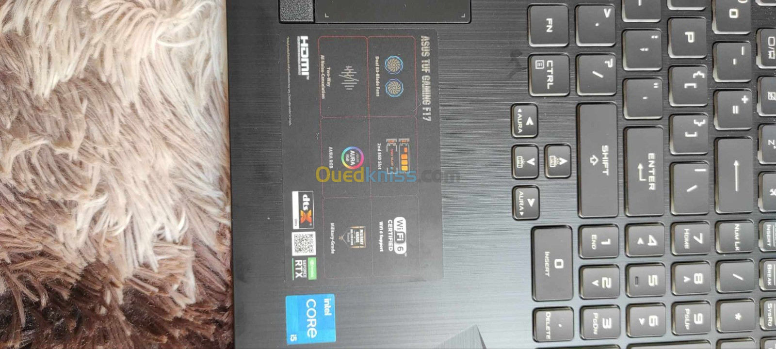 Laptop Asus tuf gaming F17 