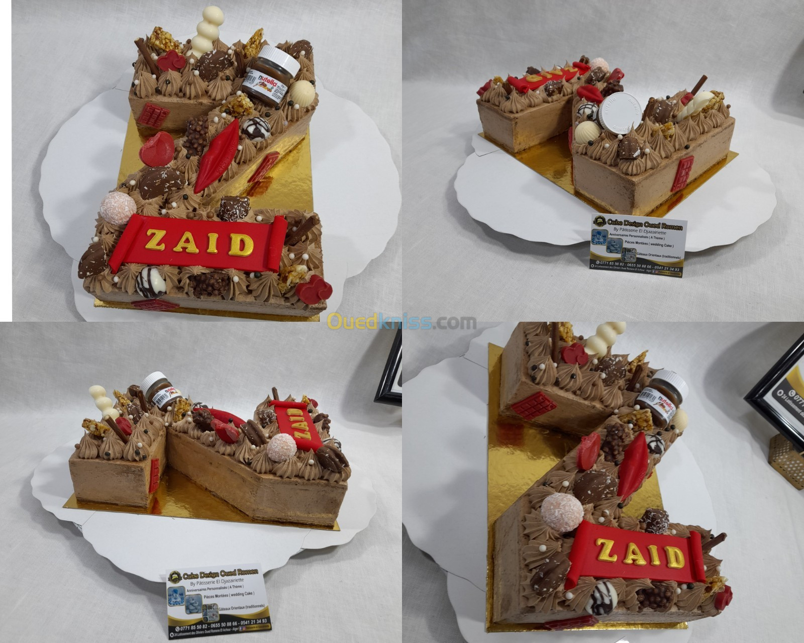 Gâteaux d'anniversaires personnalisés 