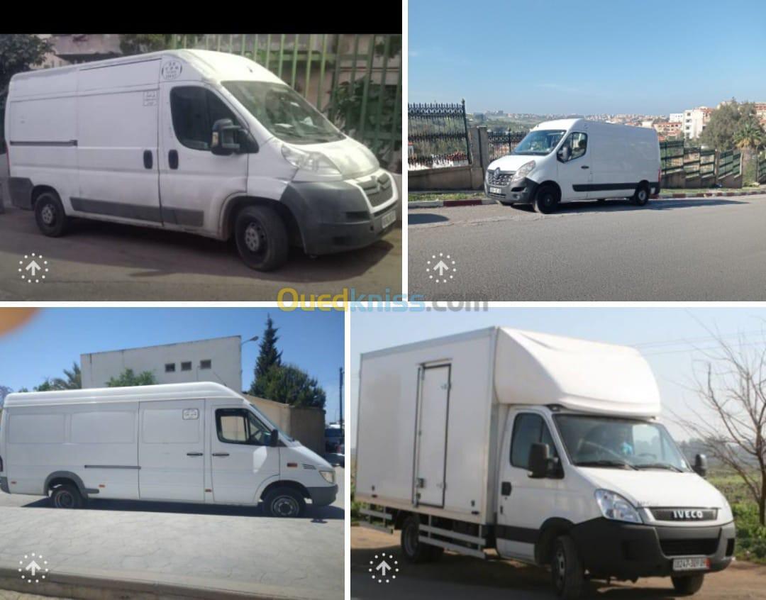 Transport de marchandise et demenagement 58 wilaya alger نقل البضائع والترحيل 