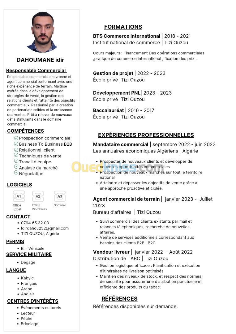  Commerce international. Délégué commercial. Commerce et vente. Marketing et communication 