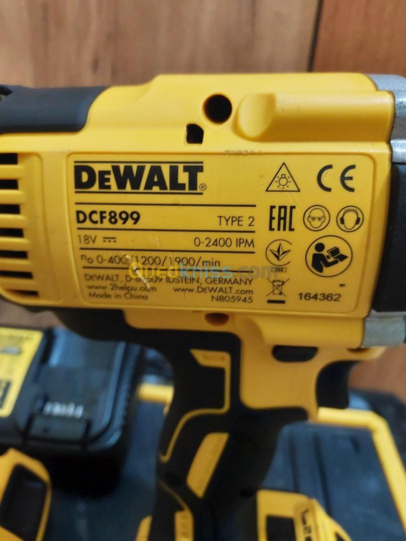 Clé à choc (Bouloneuse) Dewalt 18v 5Ah (Brushless)