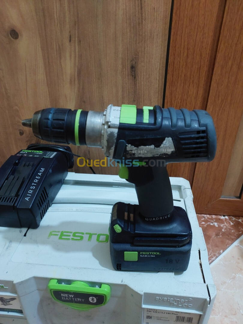 Pack Festool 18v 5.2Ah