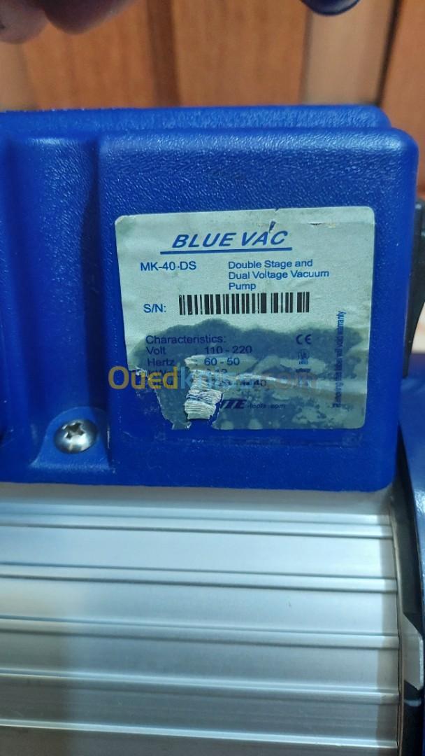 Pompe à vide Blue VAC double stages 
