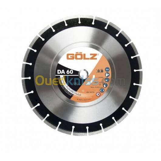 Disque Diamant  Diam. 300mm Coupe Asphalte - GOLZ