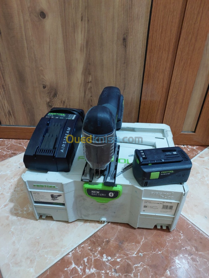 Scie sauteuse Festool 18v 5.2Ah 