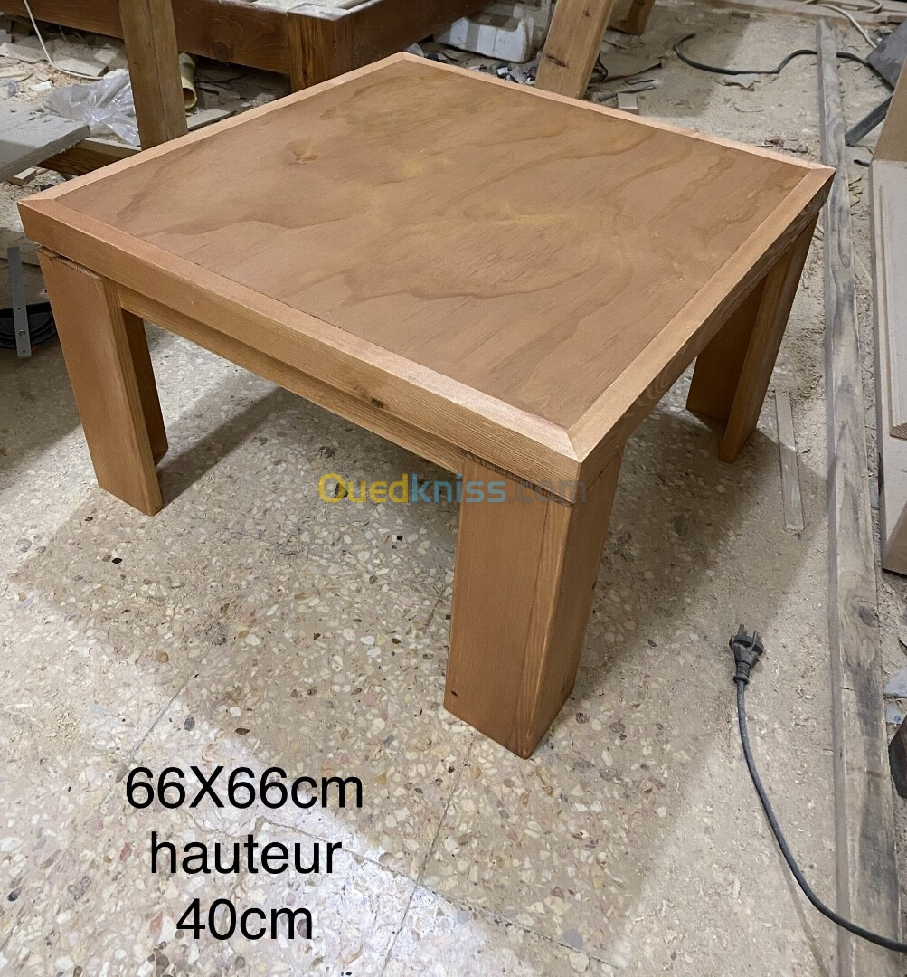 Table basse bois