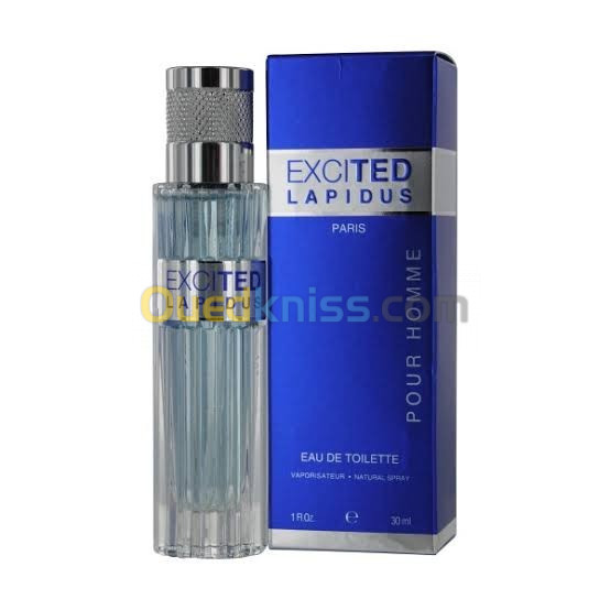 Parfum homme lapidus excited