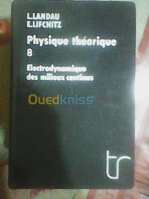  Électrodynamique des milieux continus (tome 8)