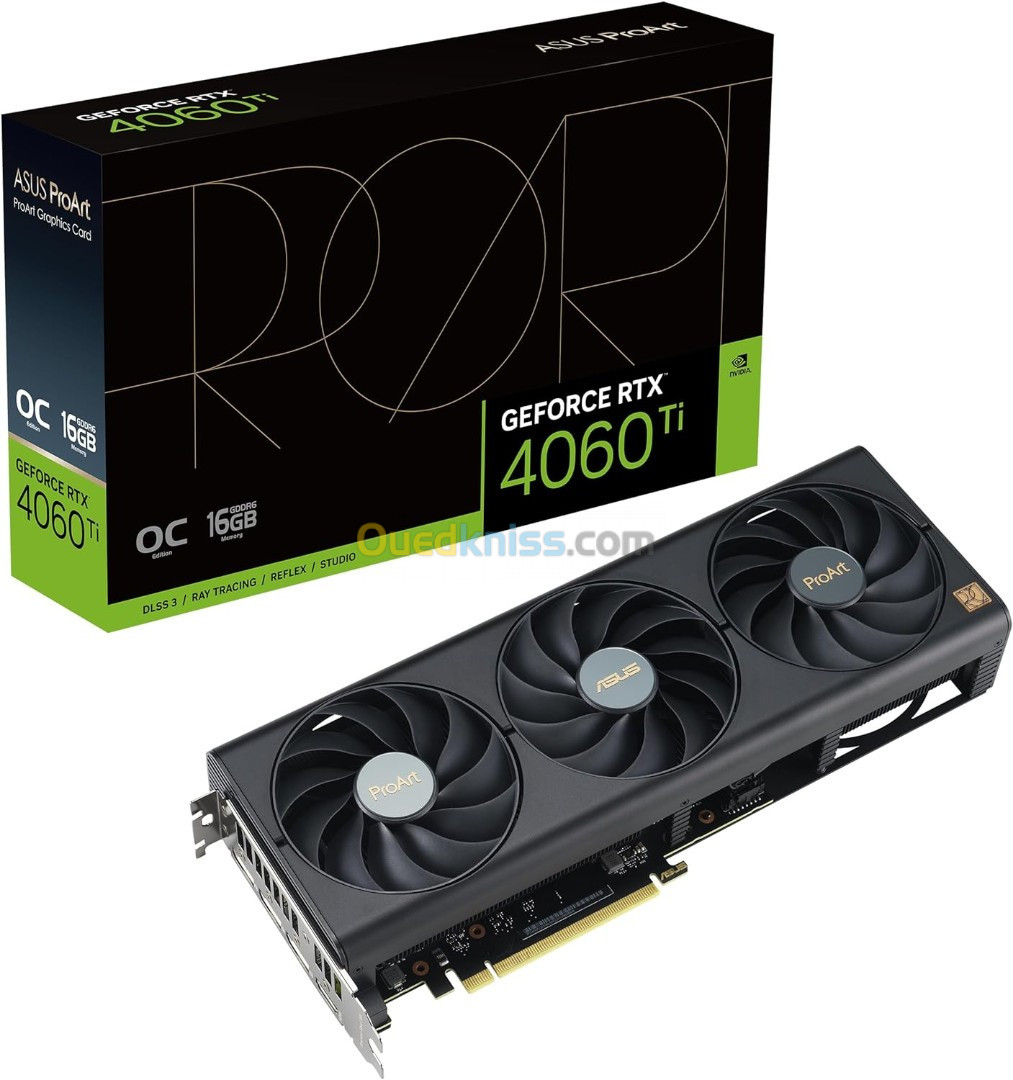 ASUS ProArt NVIDIA GeForce RTX 4060 Ti OC Edition