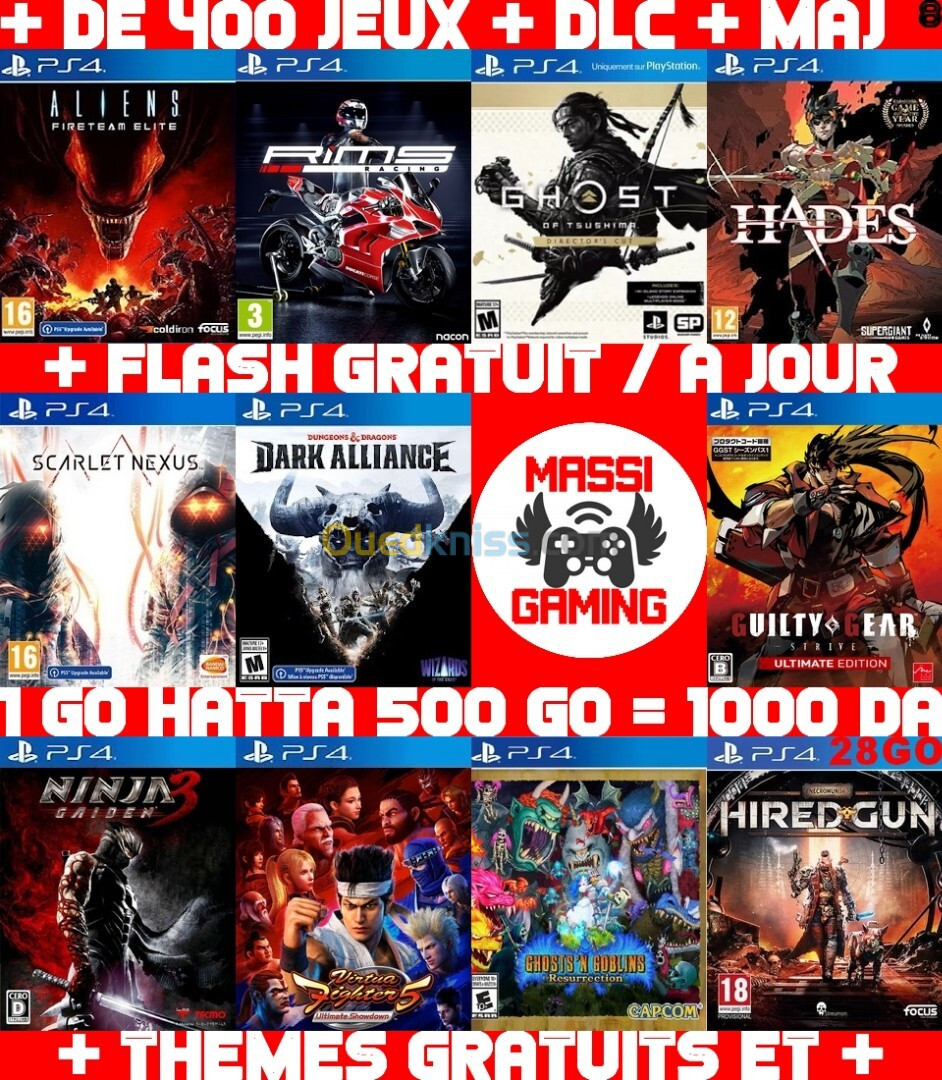 INSTALLATION JEUX DIAL PS4 FLASHÉE 9.00 & 11.00 (+ FLASH GRATUIT + DLC + MISE A JOUR)