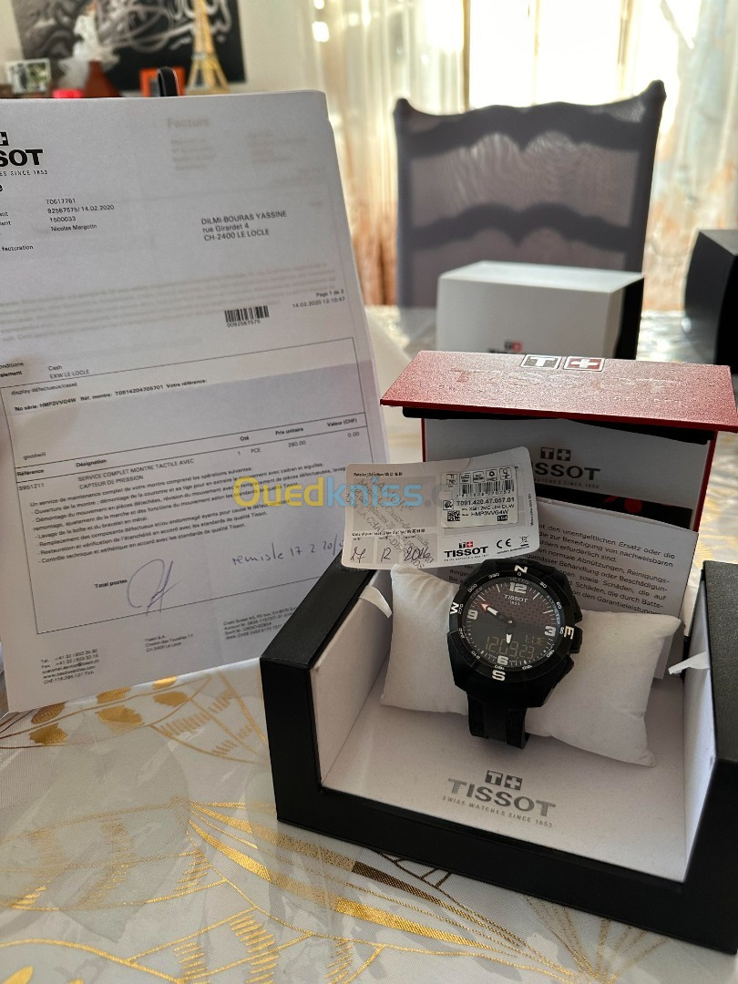 Montre tissot t-touch solar