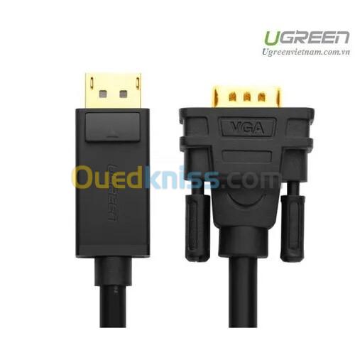 Cable Display to VGA 1.5m DP-VGA UGREEN Original