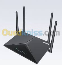  Point d'Accès Router D-Link Wi-Fi 5 AC-1200 Dir-825M (4xLan 1Wan) Gigabit 1xUsb 4xAnts