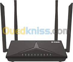  Point d'Accès Router D-Link Wi-Fi 5 AC-1200 Dir-825M (4xLan 1Wan) Gigabit 1xUsb 4xAnts