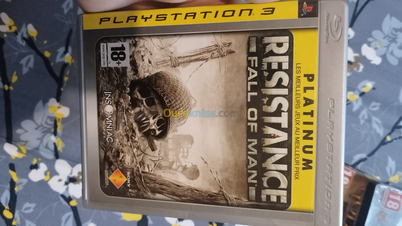 cd ps3 killzone 3 heavy rain résistance 