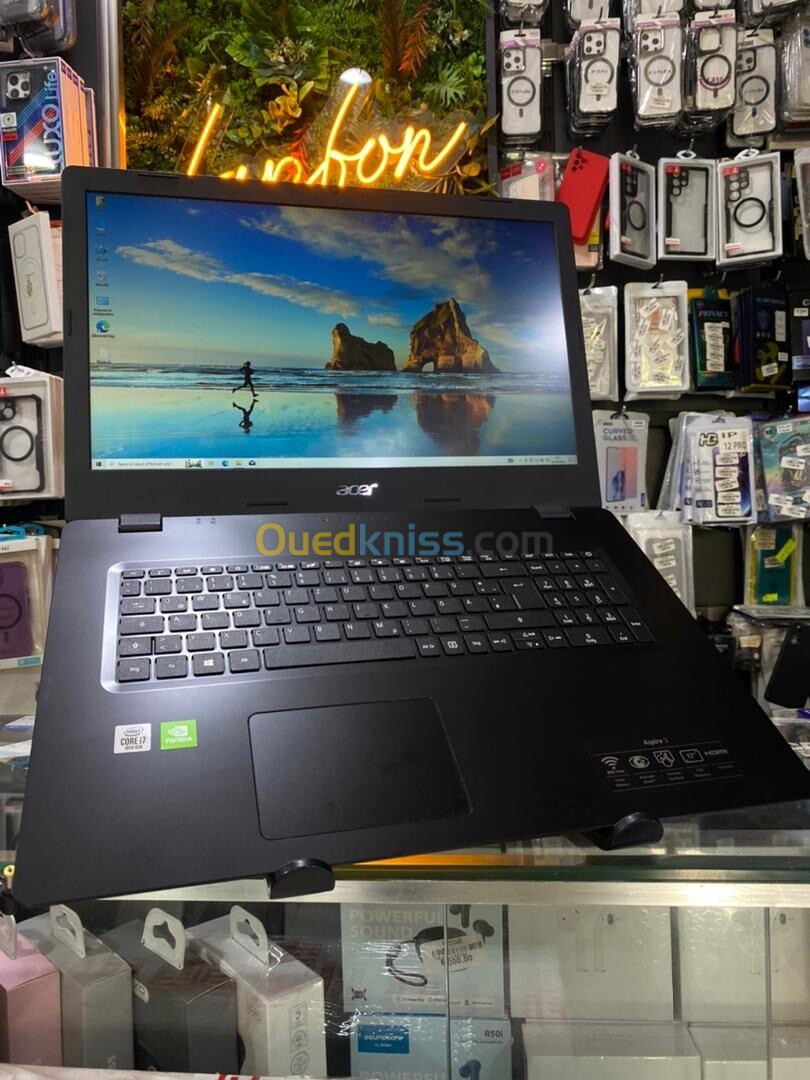 ACER ASPIRE 3 I7 10th 8GB 1000GB SSD 17.3 FHD NVIDIA MX250