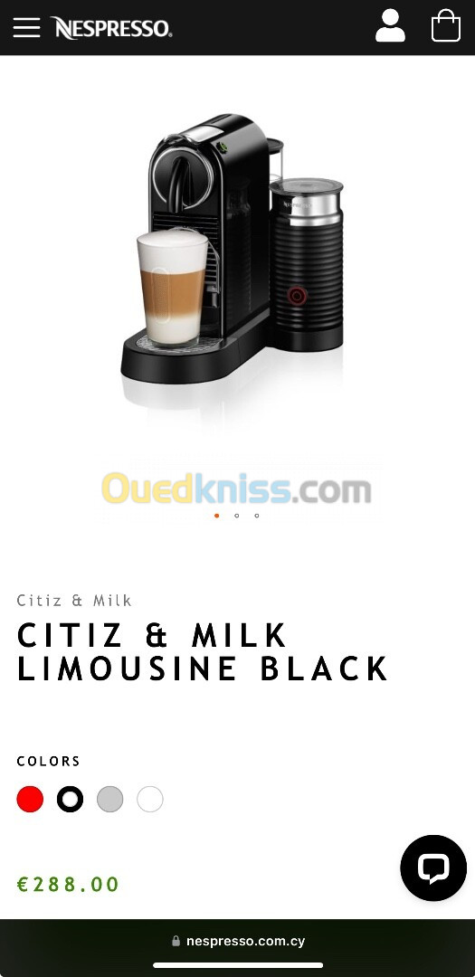 Machine A Café Nespresso Milk & Milk (C196)