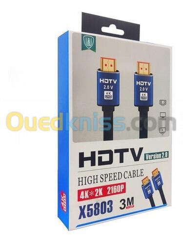 CABLE HDMI 4K 2160P PREMIUM 1.5M/3M