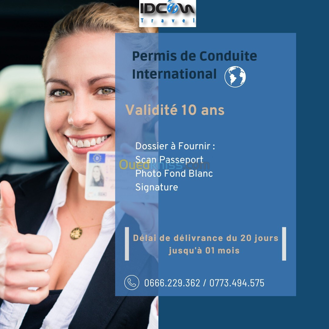 Permis de conduite international 