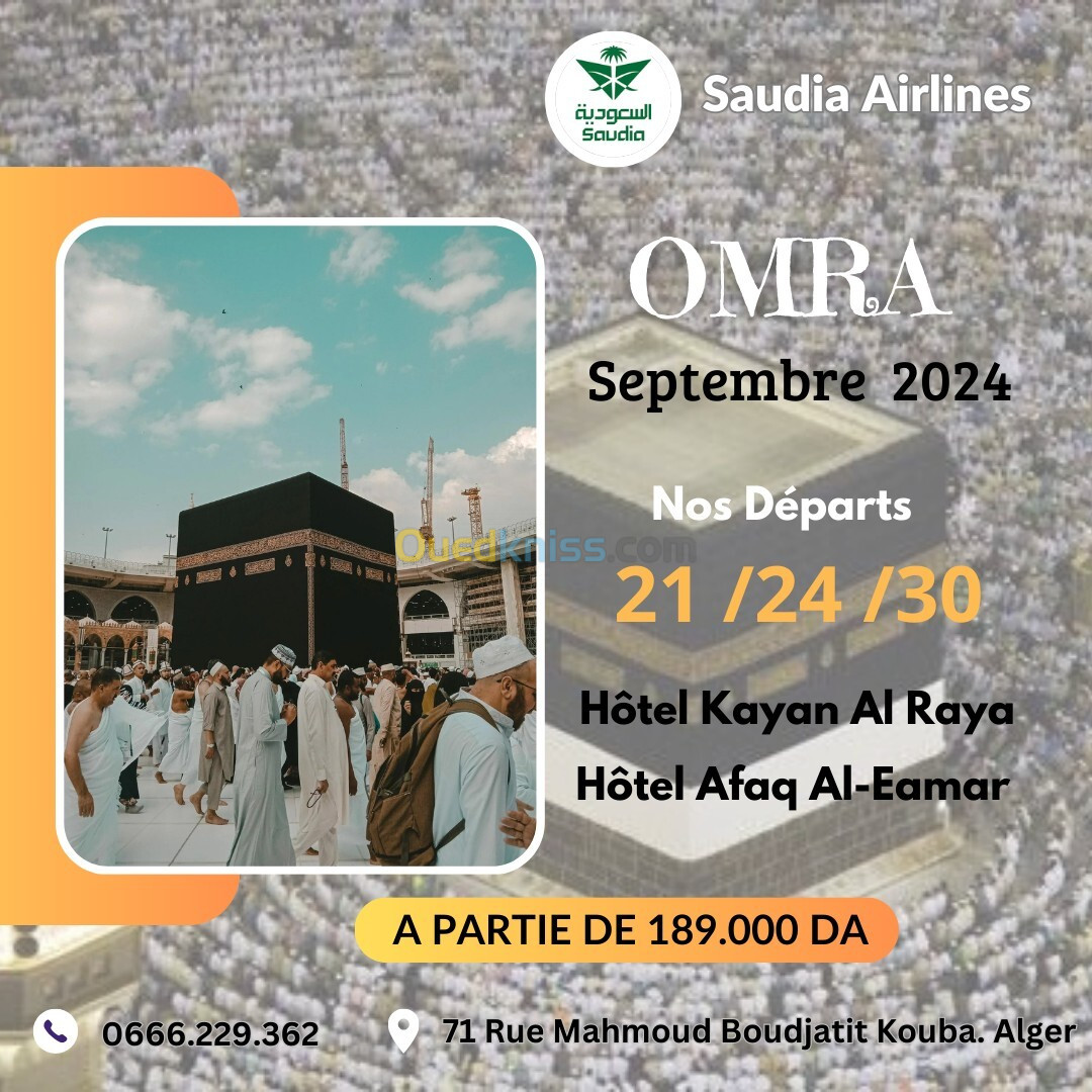 omra septembre 2024