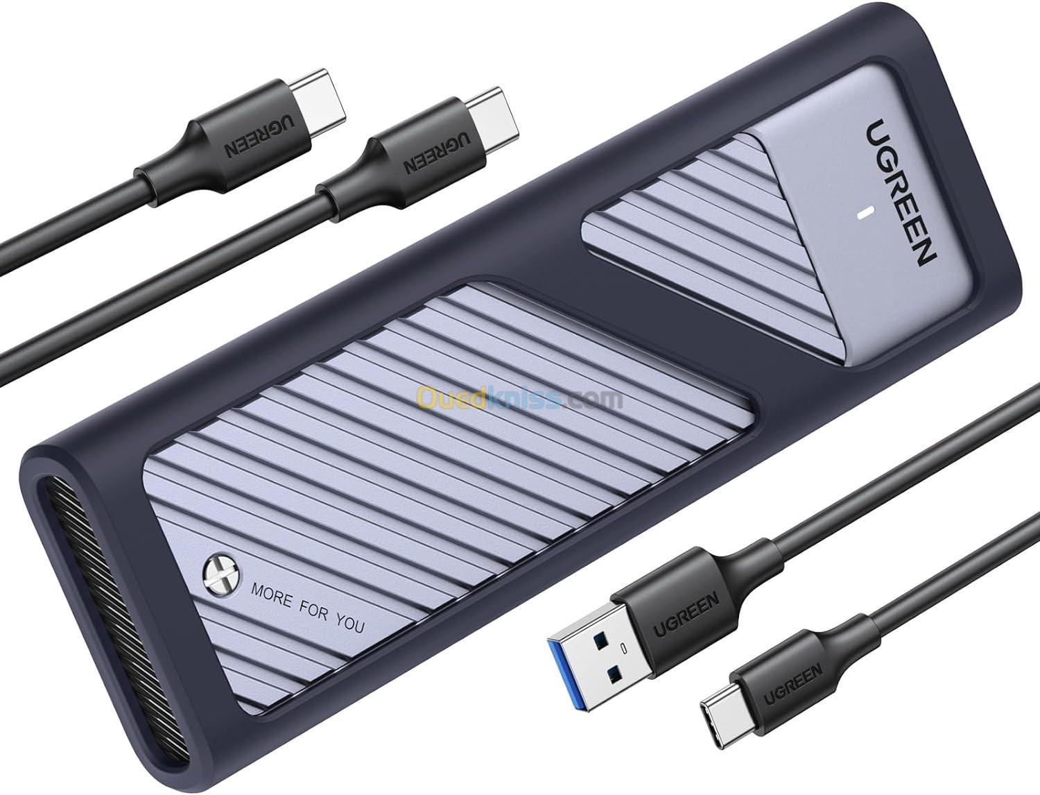 RACK UGREEN M.2 NVMe 10Gbps USB 3.2 Gen2 TYPE-C 