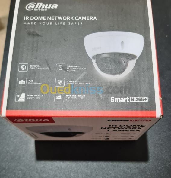 CAMERA DAHUA 4MP FHD H.265+ INTERNE IR DOME