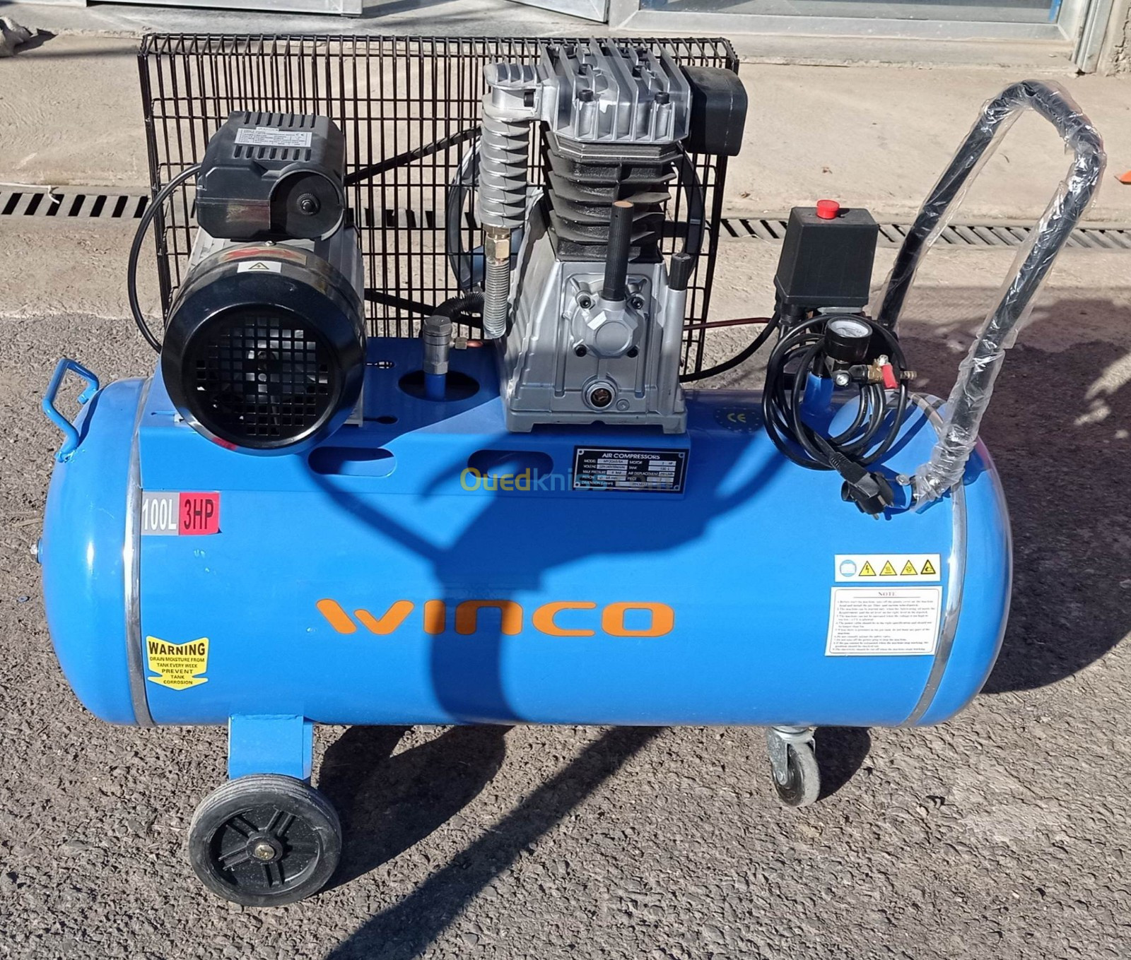 COMPRESSEUR WINCO 100 LITRES 