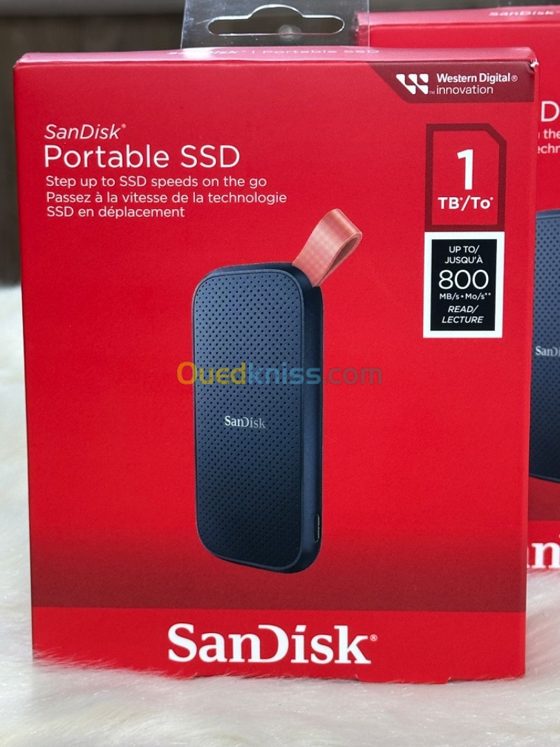SANDISK PORTABLE SSD 1TO 800MB/S 