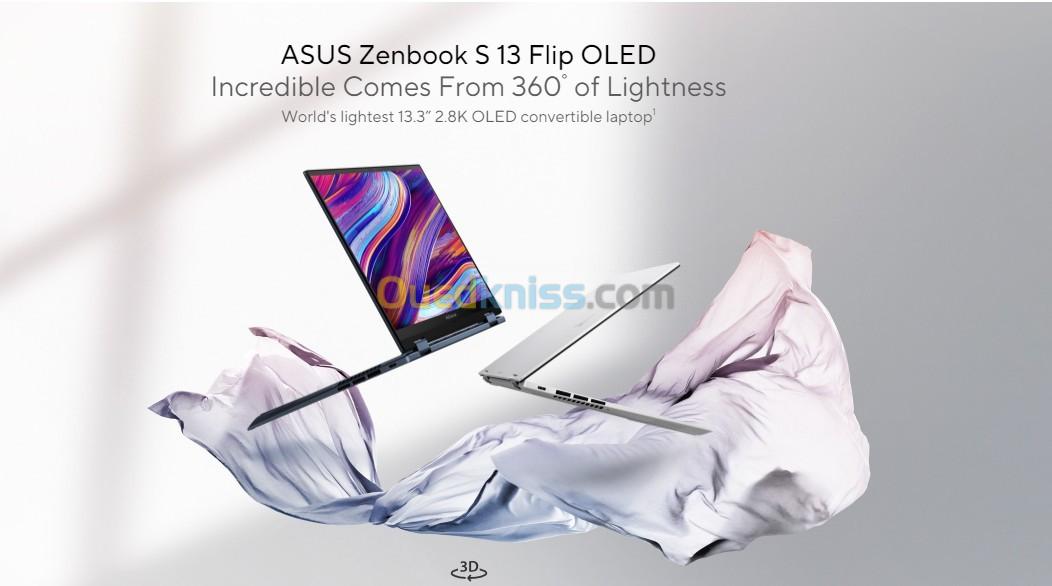 ASUS ZENBOOK FLIP OLED S13 UP5302Z I5 1240P 16GO DDR5 512GO SSD OLED NEUF SOUS EMBALLAGE